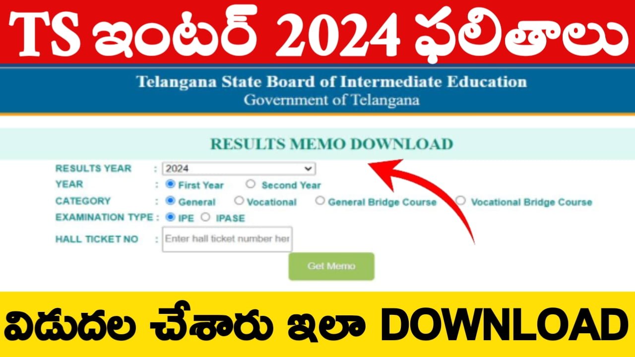 TS inter results 2024