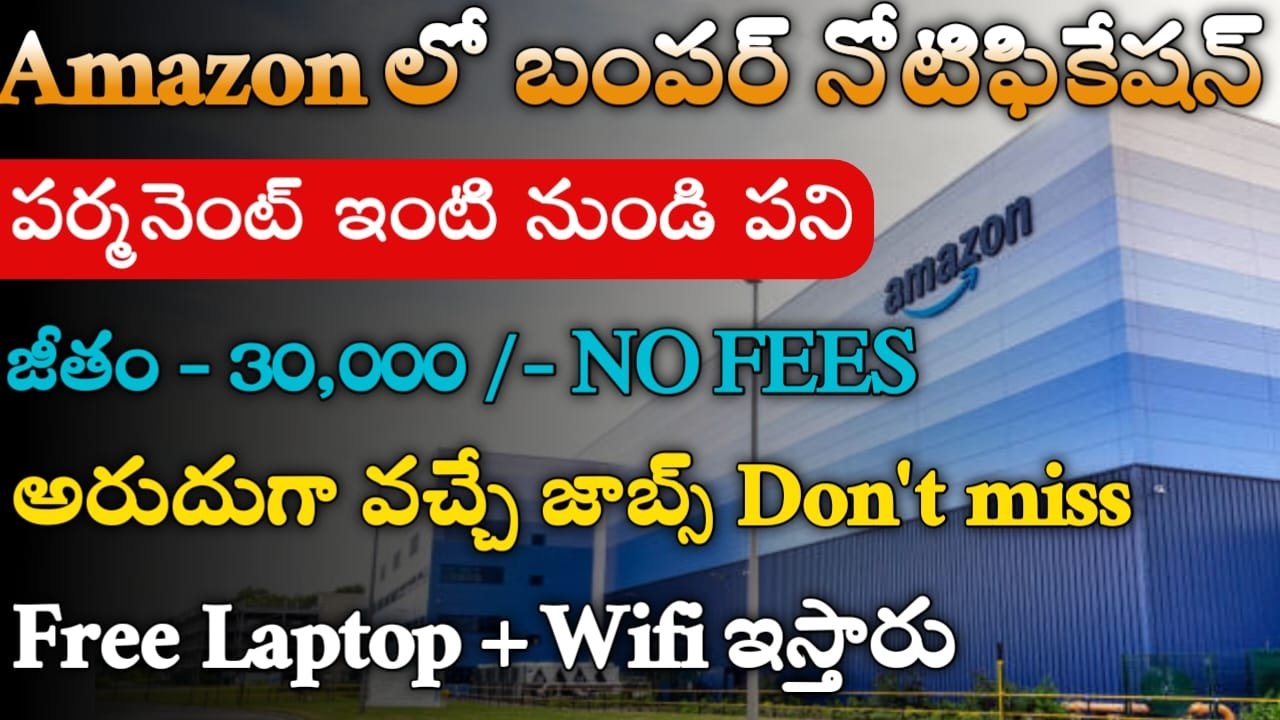 Amazon Work From Home Jobs