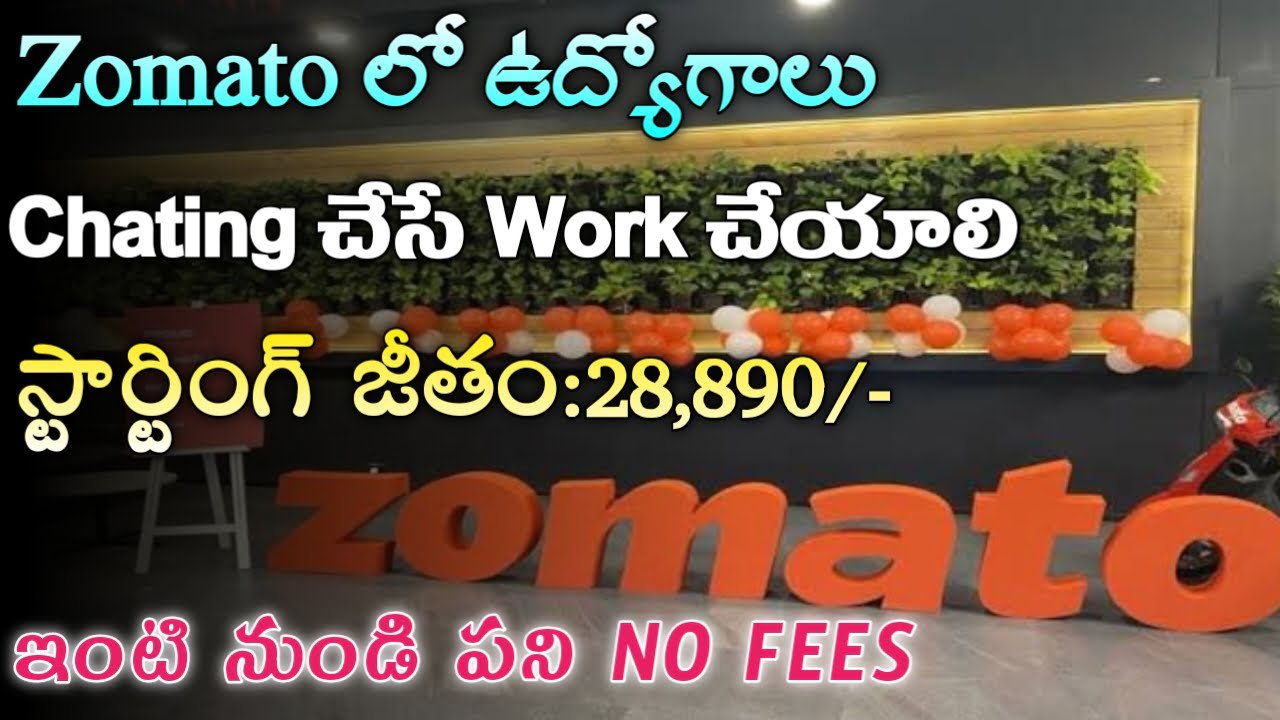 Zomato Recruitment 2024