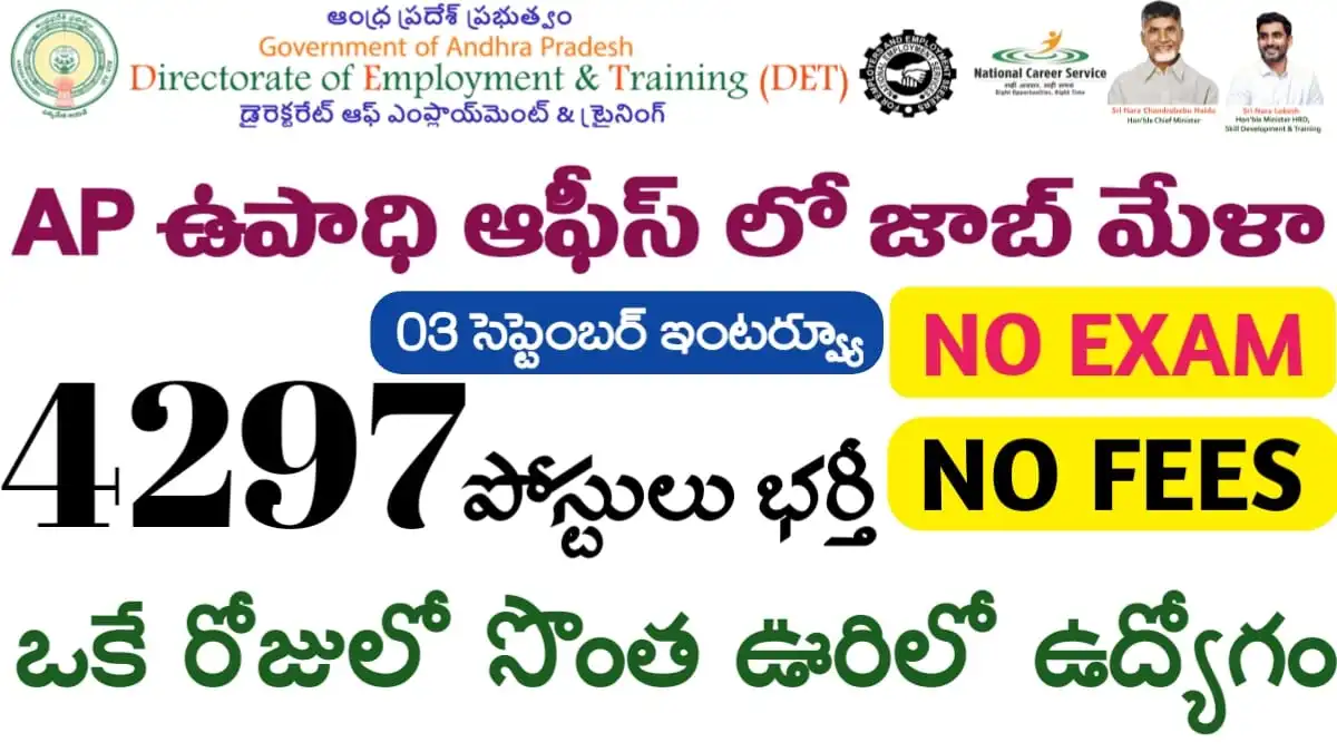 AP 4297 Jobs Recruitment