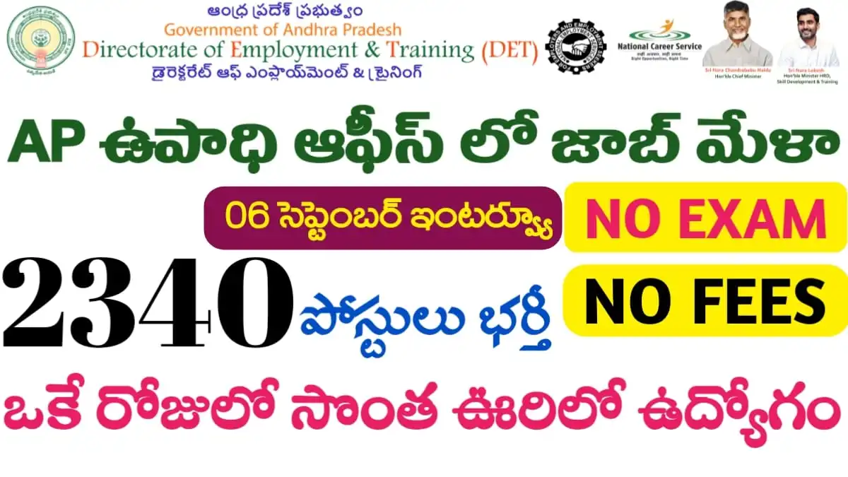 AP Jobs Mela 2024
