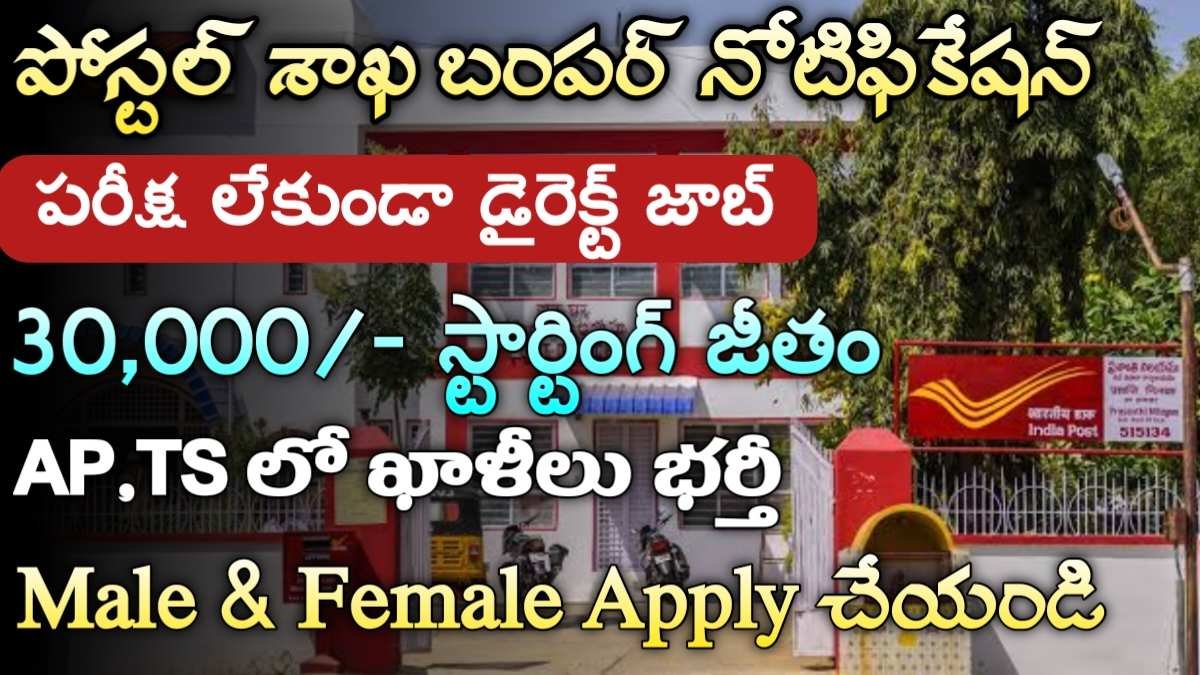 Postal Jobs Notification 2024