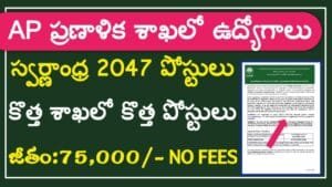 AP Planning Department Jobs 2024