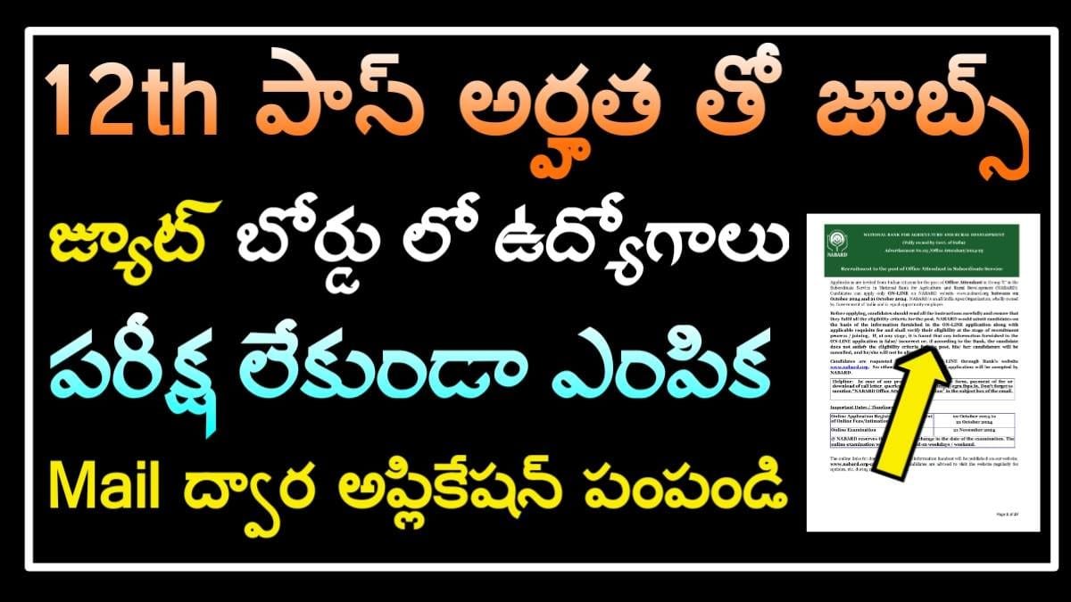 NJB Recruitment 2024