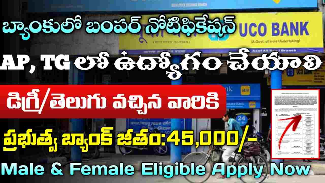 UCO Bank Jobs 2025
