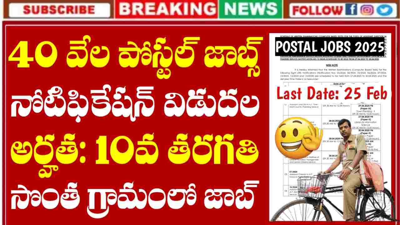 Postal GDS Notification 2025