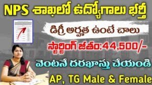 NPS Jobs Notification 2025