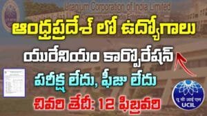 AP UCIL Jobs 2025
