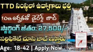TTD SVIMS Recruitment 2025