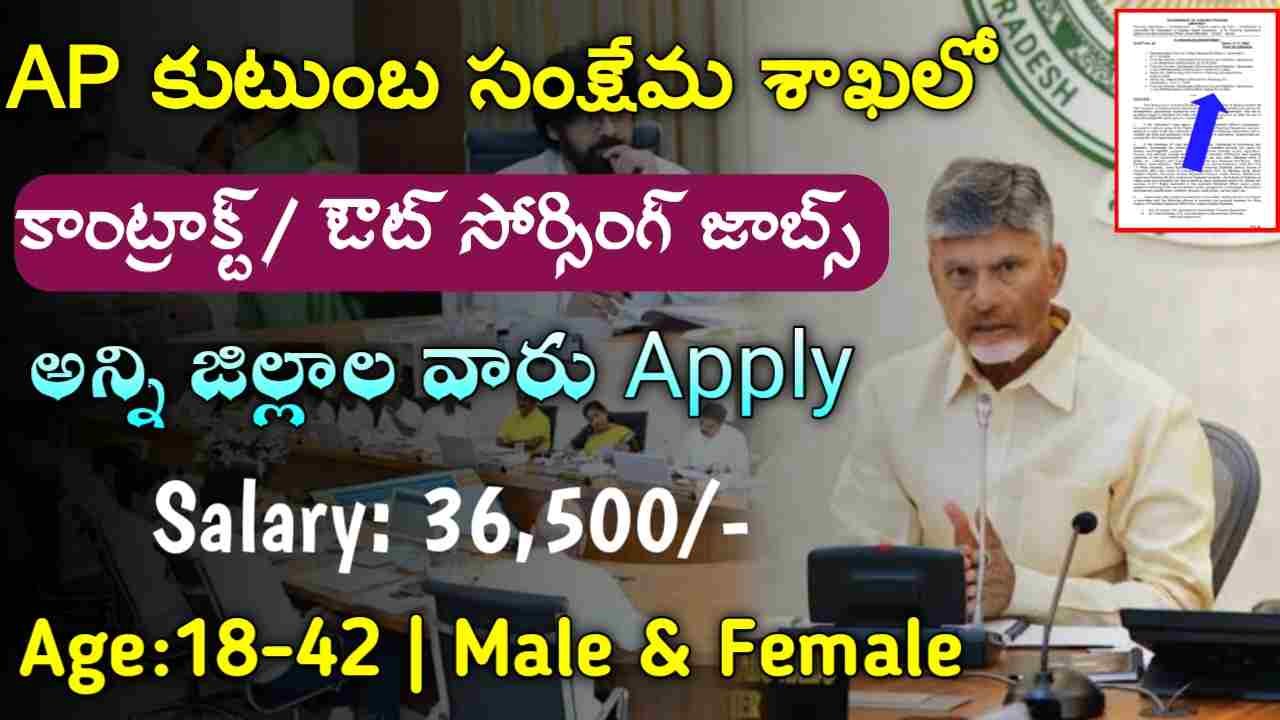 AP Welfare Department Jobs 2025
