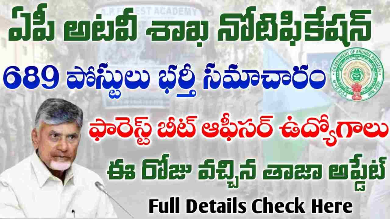 AP Forest Department Jobs 2025
