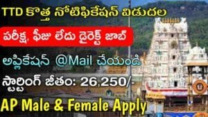 TTD SVIMS Notification 2025