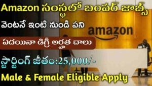 Amazon Data Associate Jobs 2025