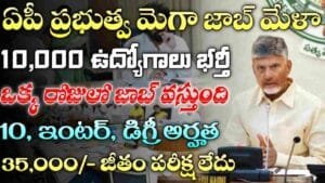 APSSDC Mega Jobs Mela 2025