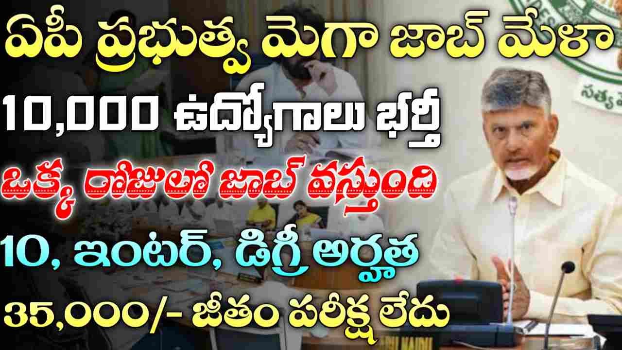 APSSDC Mega Jobs Mela 2025