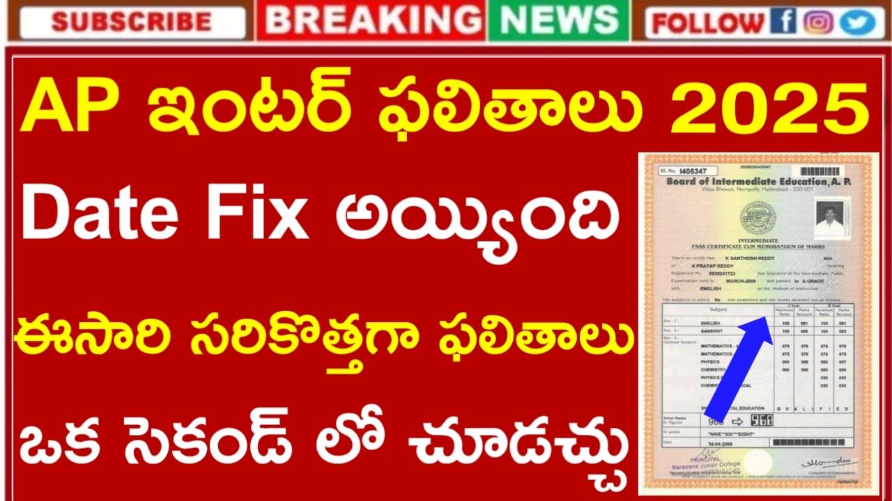 AP Inter Results 2025