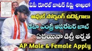AP Rural Water Supply Department Jobs 2025