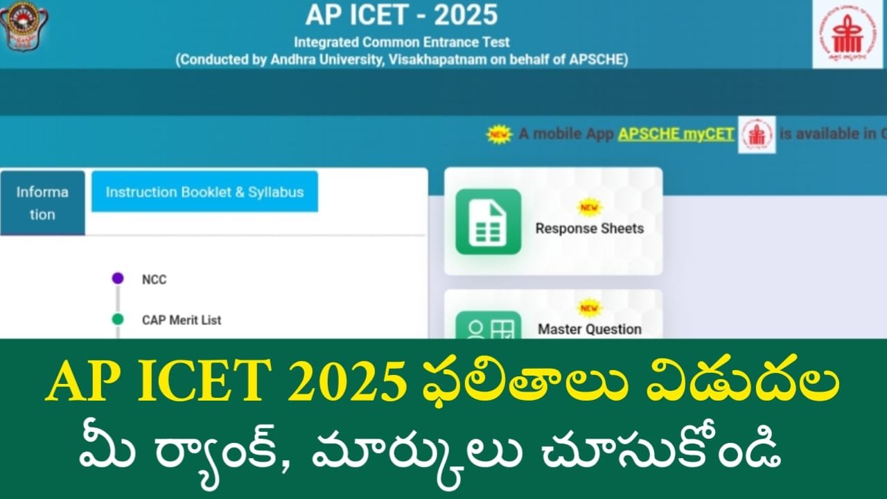 AP ICET Result 2025