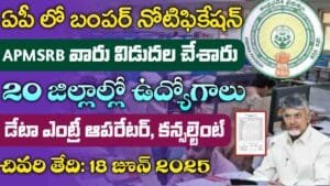 APMSRB Contract Jobs 2025