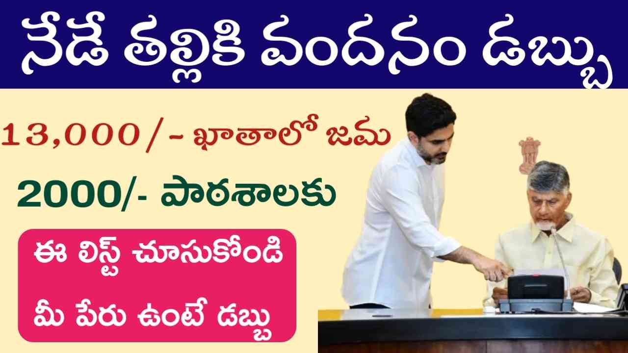 Thalliki Vandanam Today