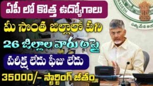 AP Jobs District Manager Recruitment