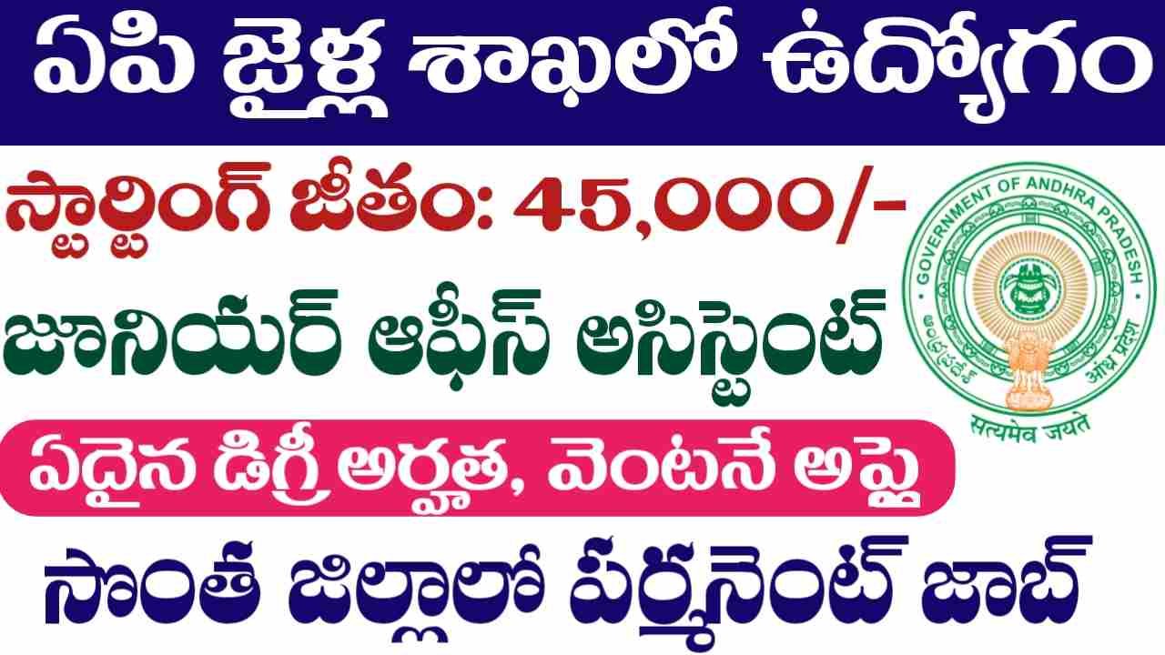 AP Prisons Dept. Notification 2025