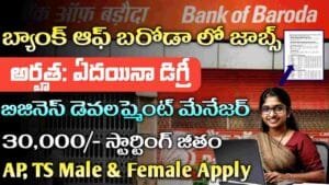 Bank of Baroda Jobs 2025