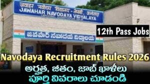Navodaya Jobs 2026