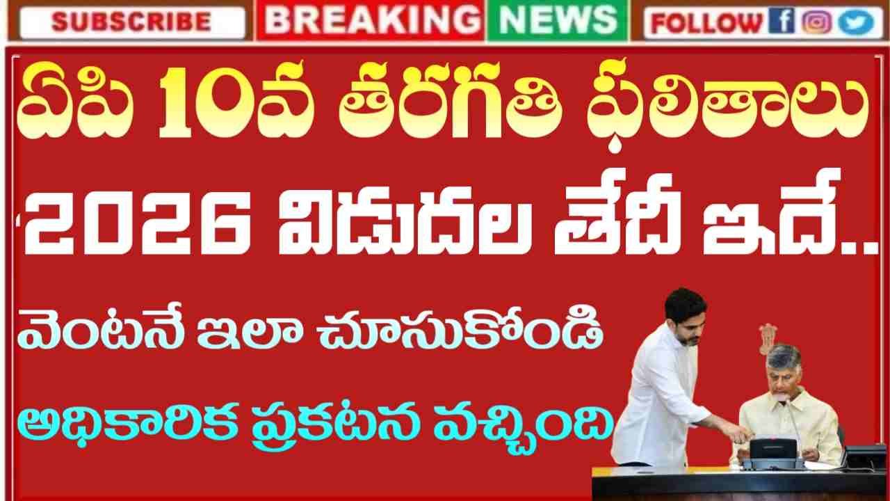 AP 10th Results 2026 Date