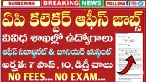 AP Collector Office Recruitment 2026