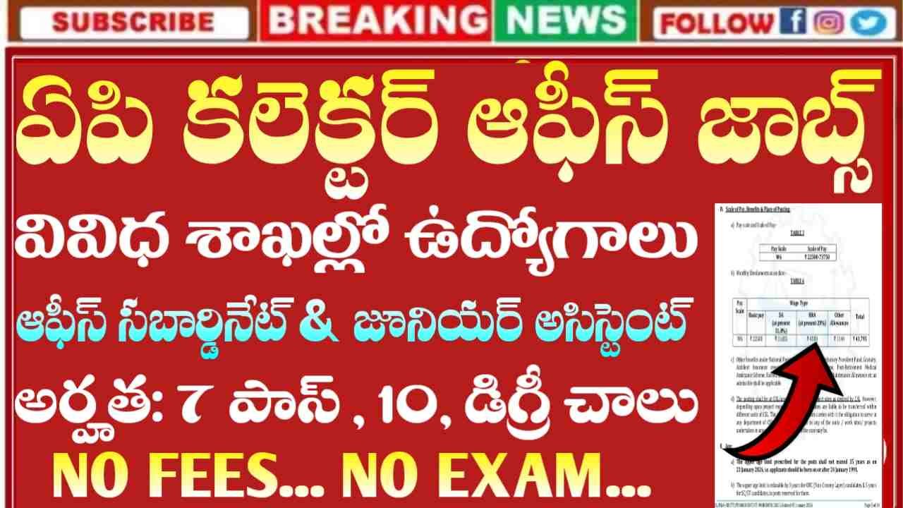 AP Collector Office Recruitment 2026