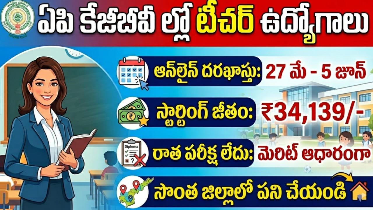 AP KGBV 2026 Recruitment