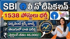 SBI Clerk Job Notification 2026