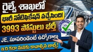 Railway JE Recruitment 2026
