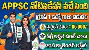 APPSC Group 1 Notification 2026
