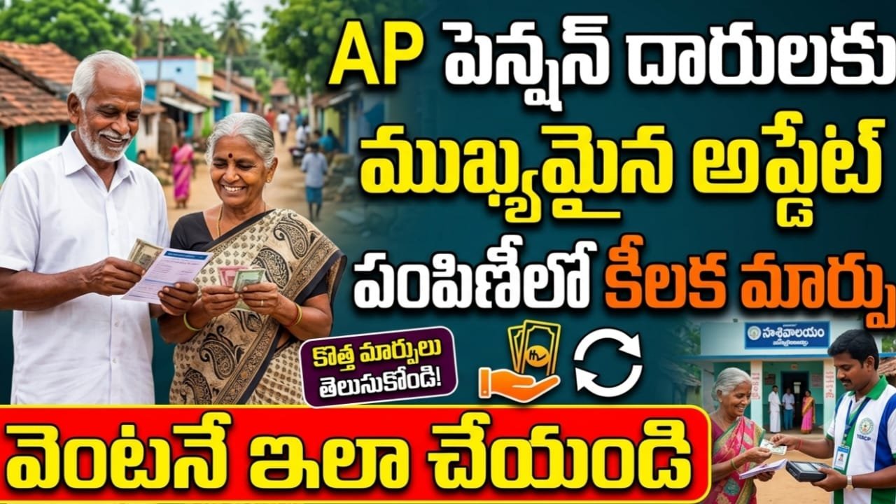 AP NTR Bharosa Pension Latest Update