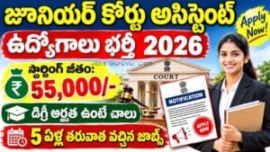 Junior Court Assistant Jobs 2026