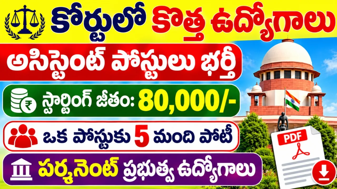 Supreme Court Assistant Jobs 2026
